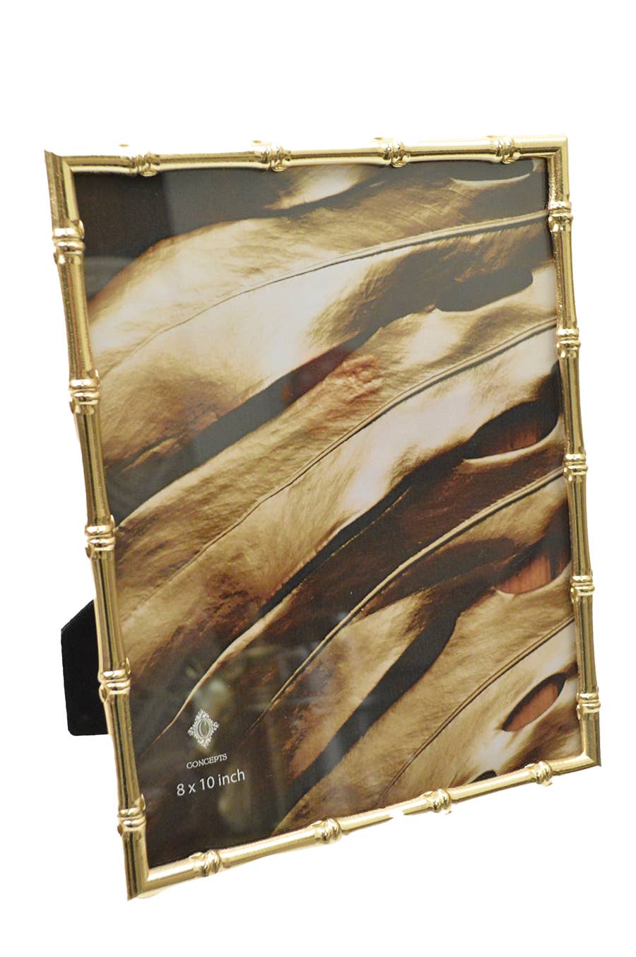 Concepts In Time – Großhandel Bilderrahmen – Konzepte ZenGlow 8x10 Gold Bambus-Stil Bilderrahmen0