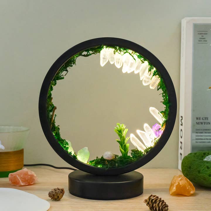 Gemstone Home Decor Zen Garden Night Light Real Crystals and other Purchase Wholesale crystals and gems canada. Free Returns & Net 60 Terms on Faire trending on Faire.