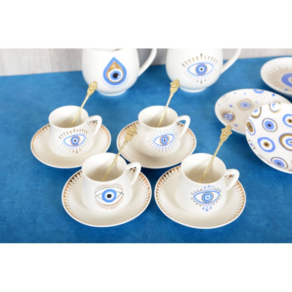 AULICA - Wholesale Coffee/Tea Cup - Lucky cups and saucers - set of 42