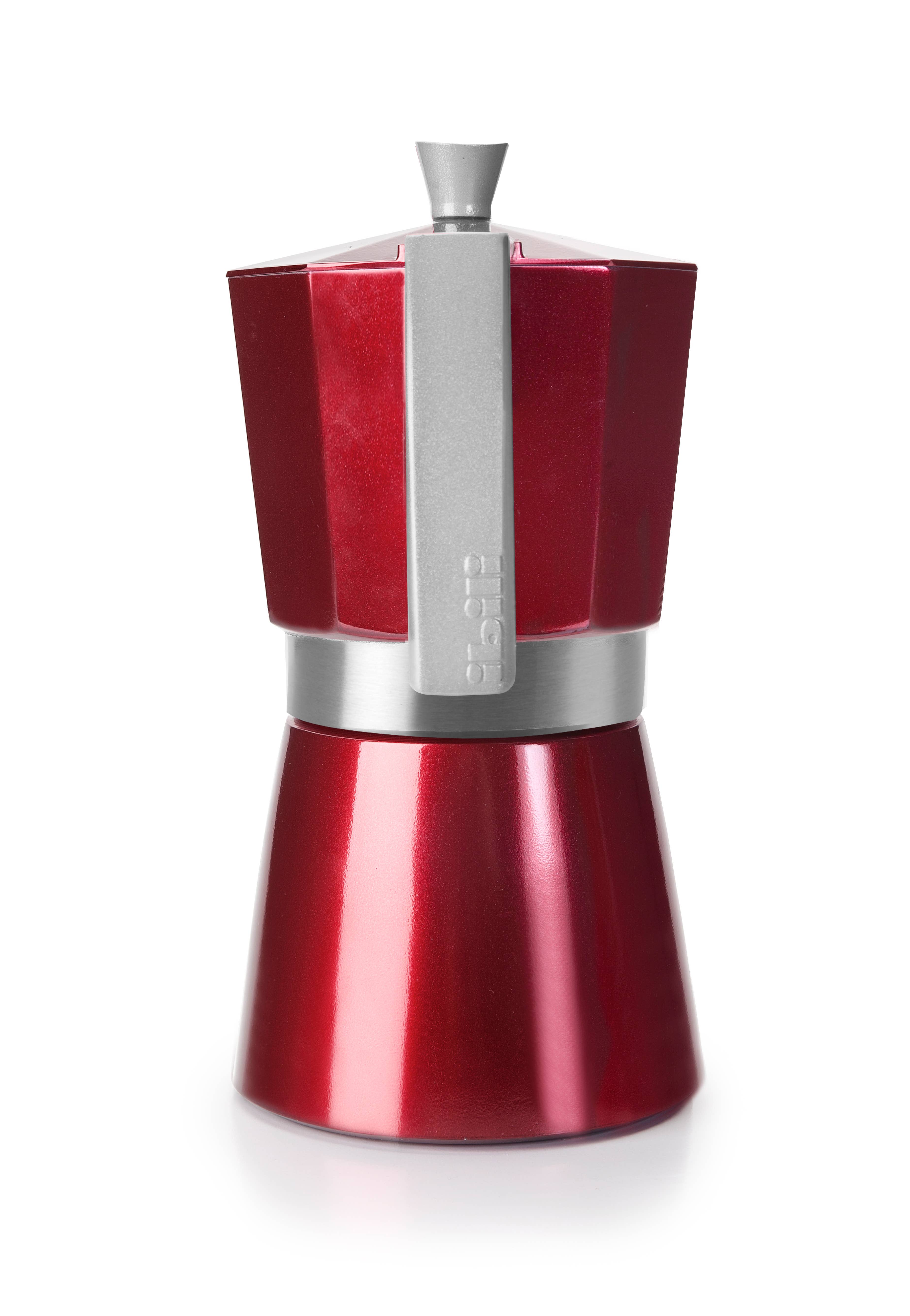 Ibili - Wholesale Espresso Maker - IBILI - Evva Red 6 Cup Express Coffee Maker1