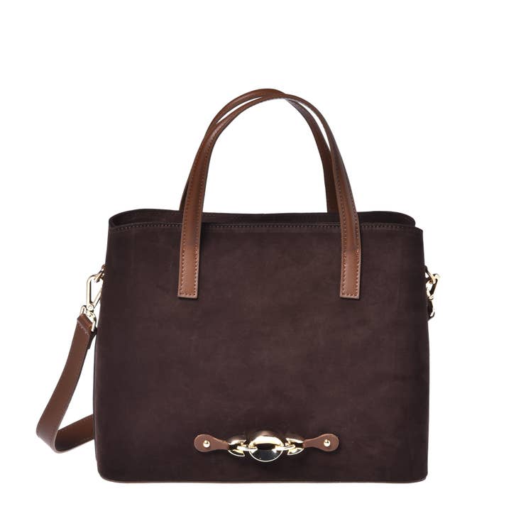 Baldinini Brun läderväska för wholesale av Baldinini