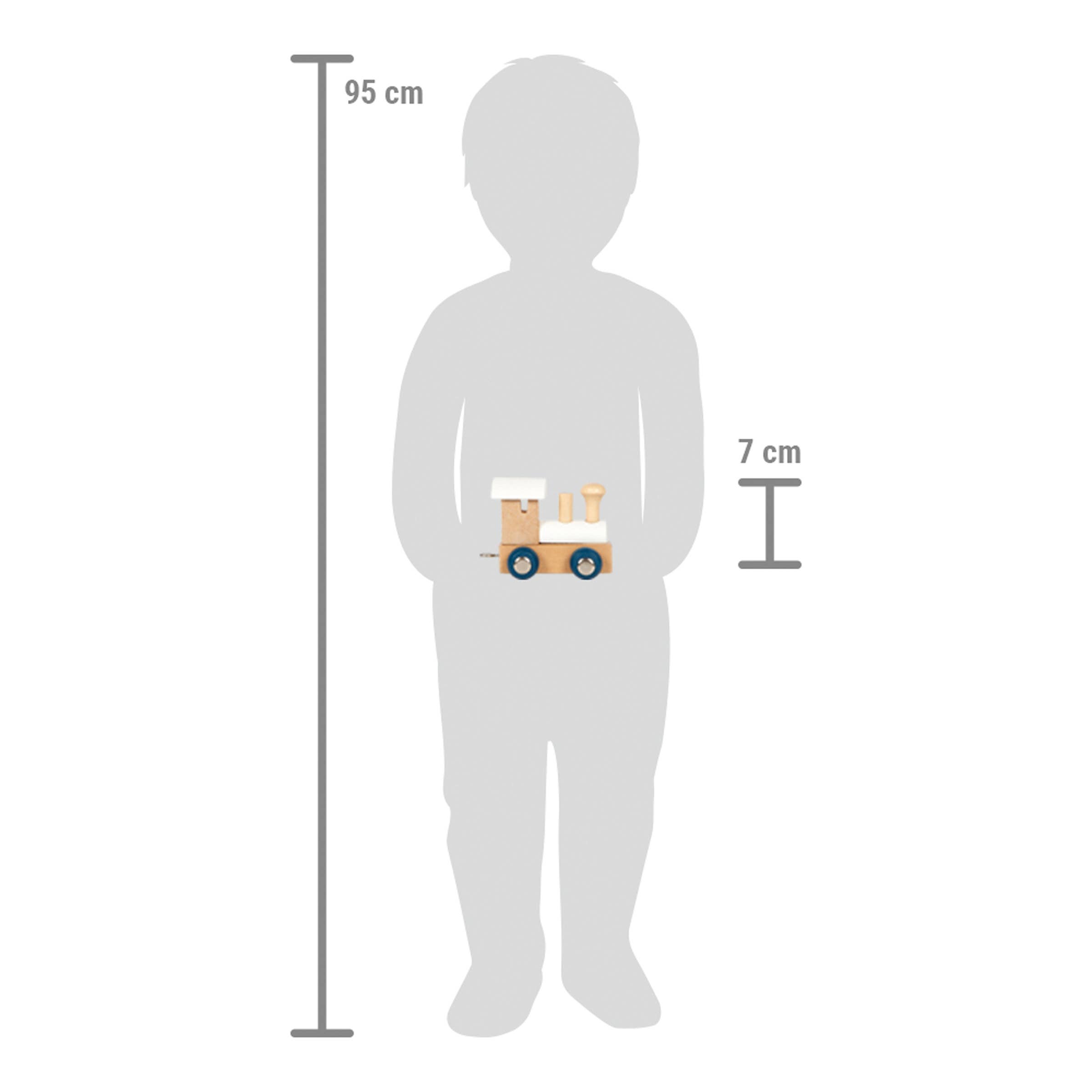 small foot - Wholesale Wood Toy - Kids - Polar locomotive letter train | decoration | wood1