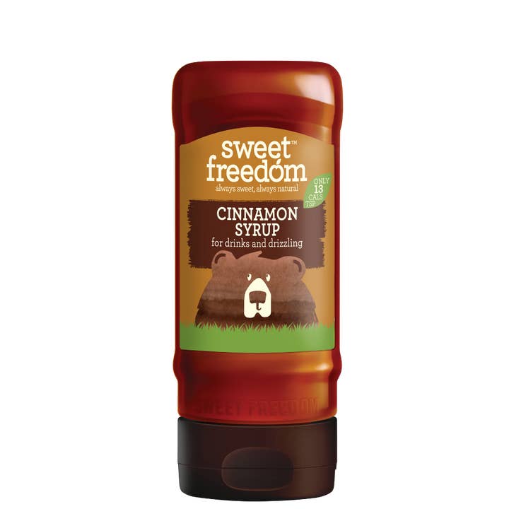 CINNAMON SYRUP for drinks & drizzling, 350g for wholesale by Sweet Freedom