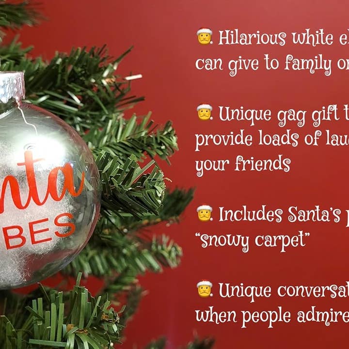 Festive Finds – wholesale Ornament – BESTSELLER Santa Pubes Christmas Ornament - 8000+ sold1