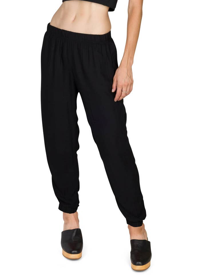 The Elevated Jogger - Black for wholesale by La Cinch