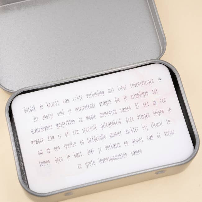 Lief Leven - Wholesale Card Game - Dear Life Questions card set3