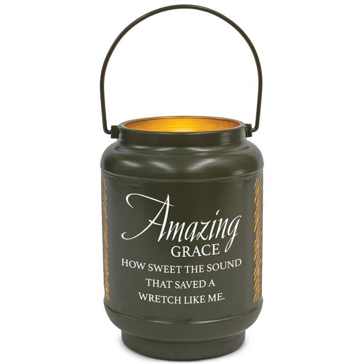 Lanterne Amazing Grace How Small verte pour la vente par Dicksons