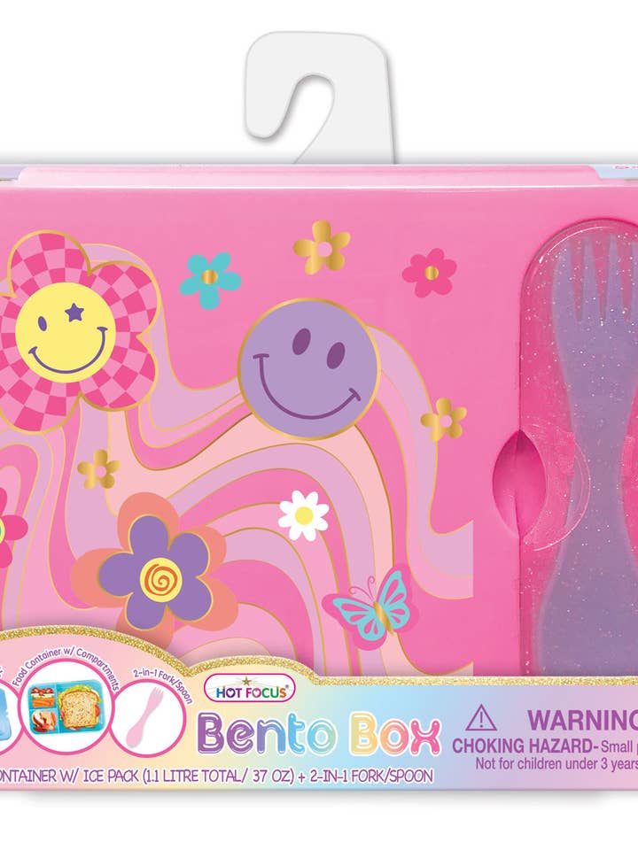 Bento Box, Groovy Flower for wholesale by Hot Focus, Inc.