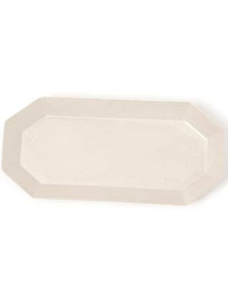 MINO WARE OCTAGON OVAL PLATE LARGE for wholesale by LAKOLE