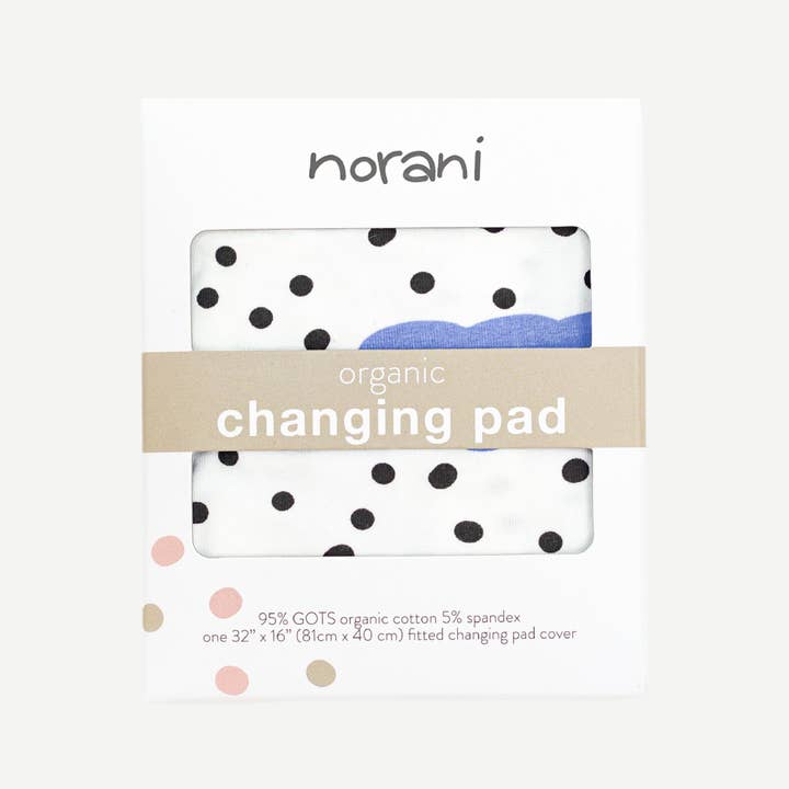 'On Cloud Nine' Changing Pad Cover for wholesale by Norani Baby