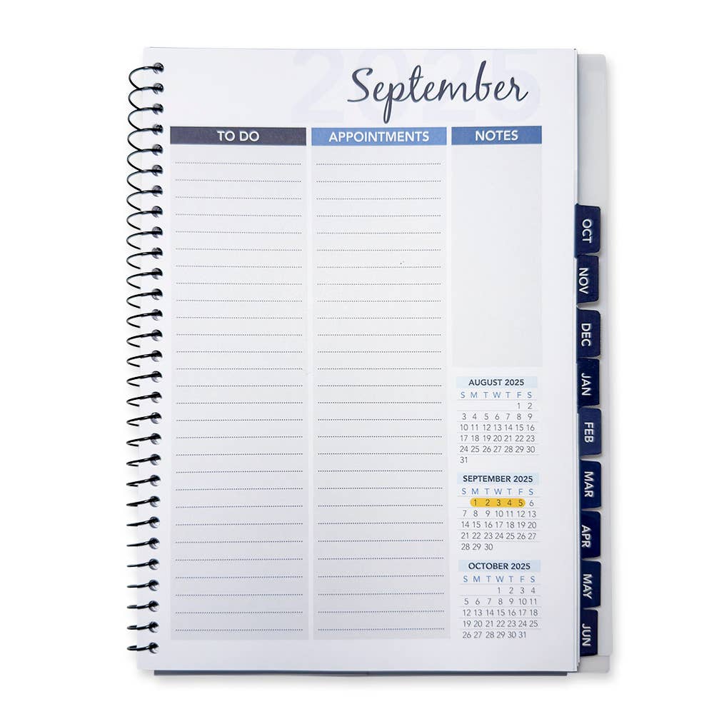 RE-FOCUS THE CREATIVE OFFICE - Wholesale Planner - 2025-2026 Academic Calendar Planner – Weekly & Monthly Views5