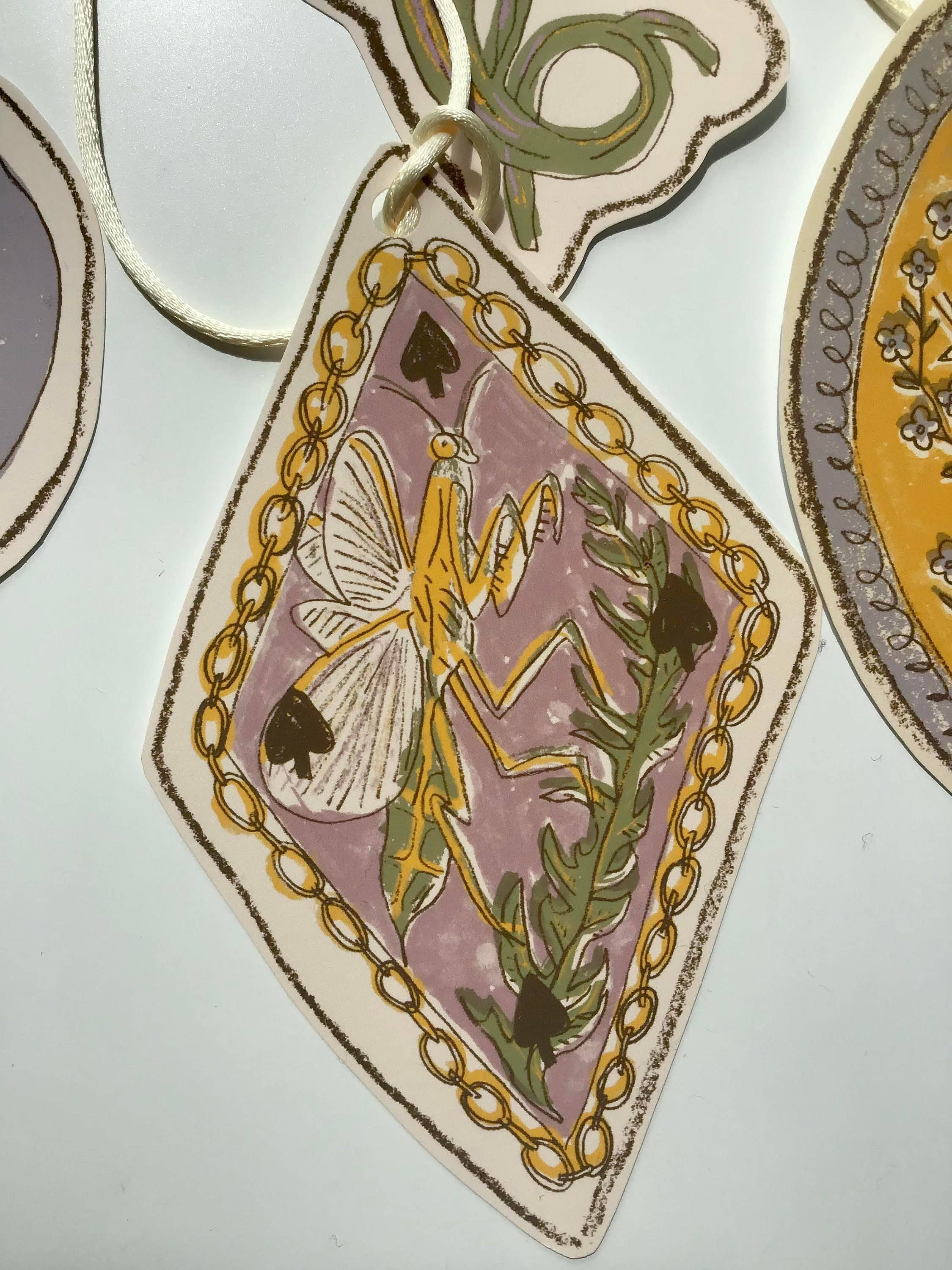 Tulips and Heather - Wholesale Bunting/Garland - Illustrated Paper Garland -Magpie Mouse Magic7