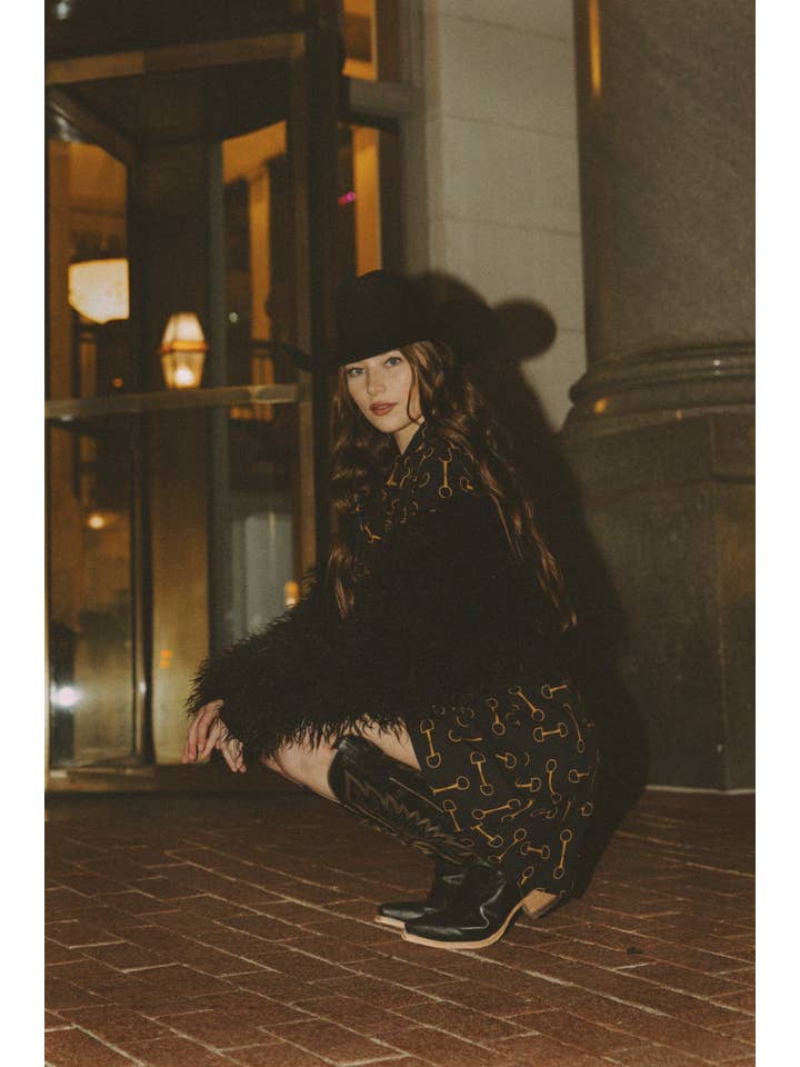 Rodeo Hippie - Wholesale Dress - Women's - SOUTHERN COMFORT HORSE BIT DRESS (Pre-pack 2/2/2/1)2