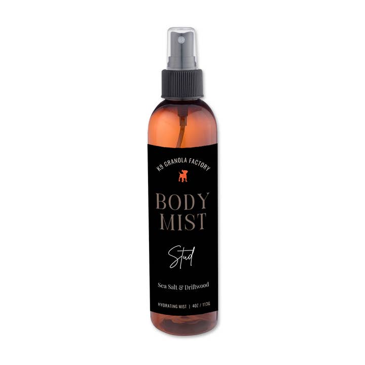 Bed & Bath, Body Mists for Dogs, 4oz for wholesale by K9 Granola Factory