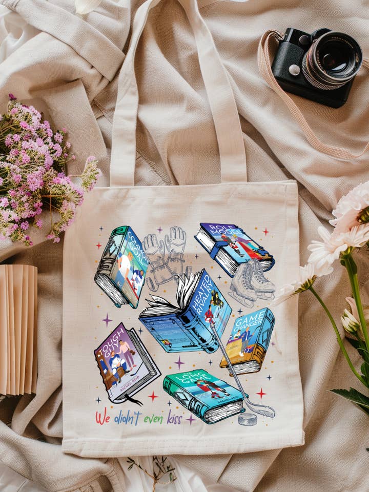 Heated Rivalry Books Tote Bag for wholesale by Shadows of Sunshine