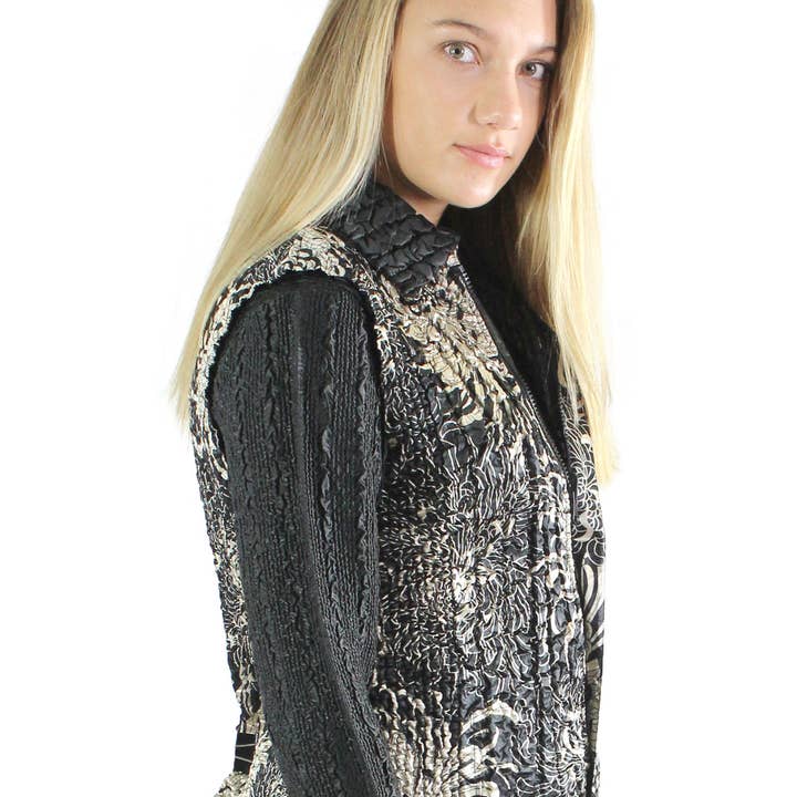 The Magic Scarf Company - Wholesale Outerwear Vest - Women's - 4537 - Quilted Reversible Vests45