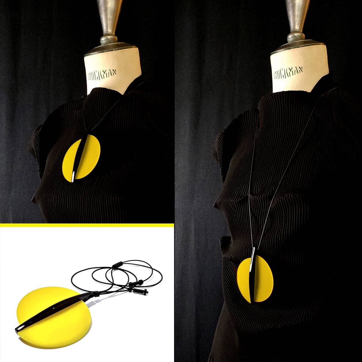 ALEX+SVET - Wholesale Pendant/Charm Necklace - ALF acrylic pendant PRIMARY COLORS7