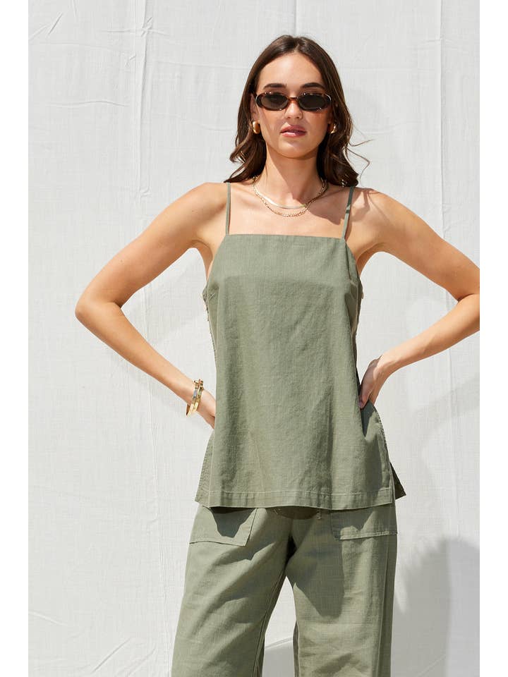 ILLA ILLA - Wholesale Top & Pant Set (NOT Loungewear) - Women's - Linen Top And Pants Set50