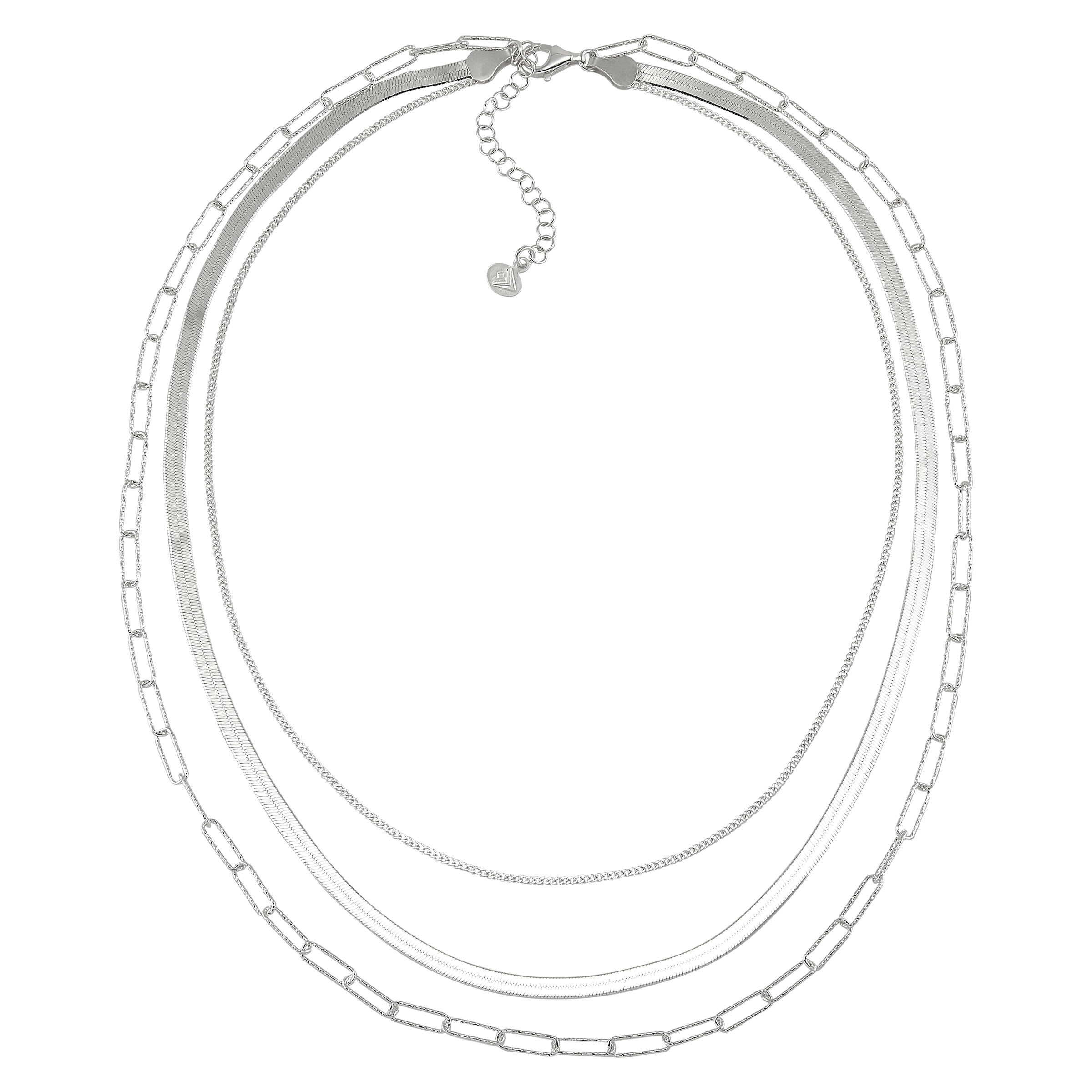 Pas de pierre Collier Silpada 'Power of Three' en argent sterling, 18 « + 2" en vente sur Faire2
