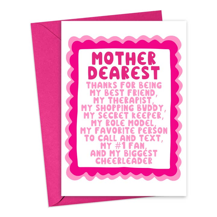Cute Mothers Day Card Happy Mother's Day Cards for Mom for wholesale by R is for Robo