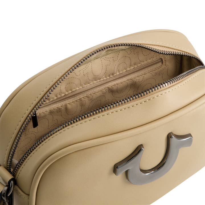 True Religion - Wholesale Crossbody Bag - Women's - True Religion Horseshoe Camera Bag, CAMEL4