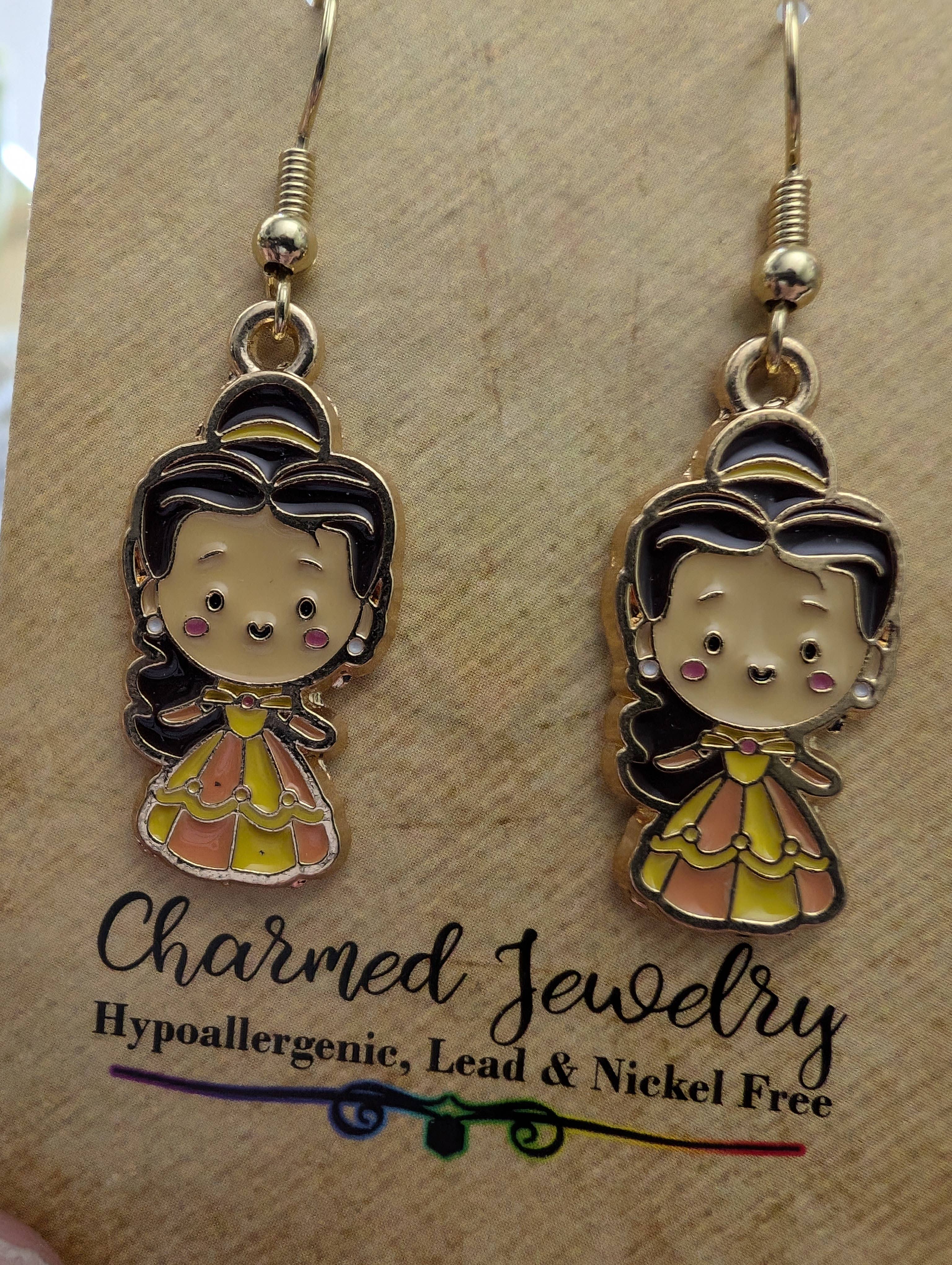 Con-Quest Crafts - Wholesale Dangle Earrings - Fairy Tale Princess Inspired Earrings &Necklaces23