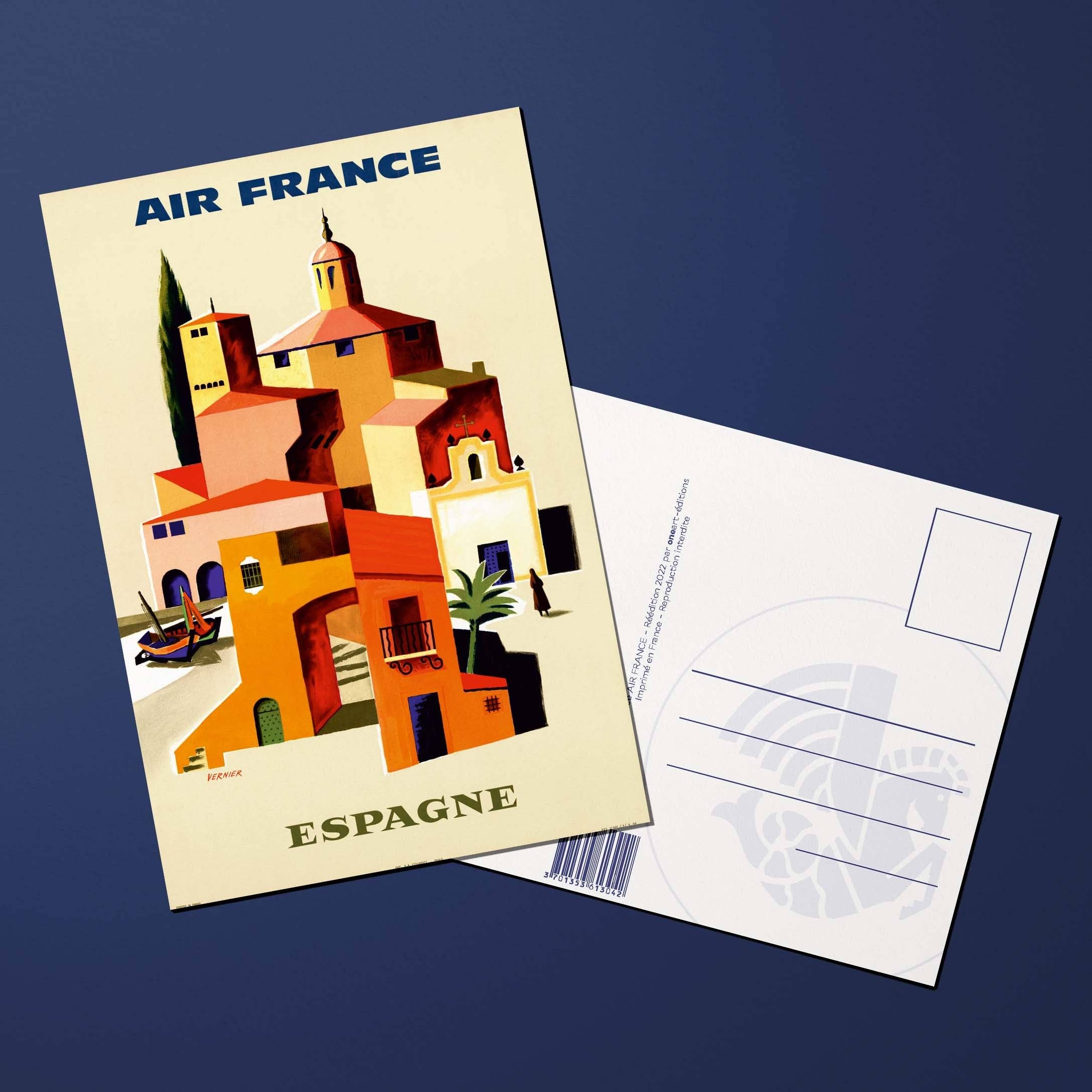 Oneart - Wholesale Postcard - Air France Postcard / Spain - AFL00941