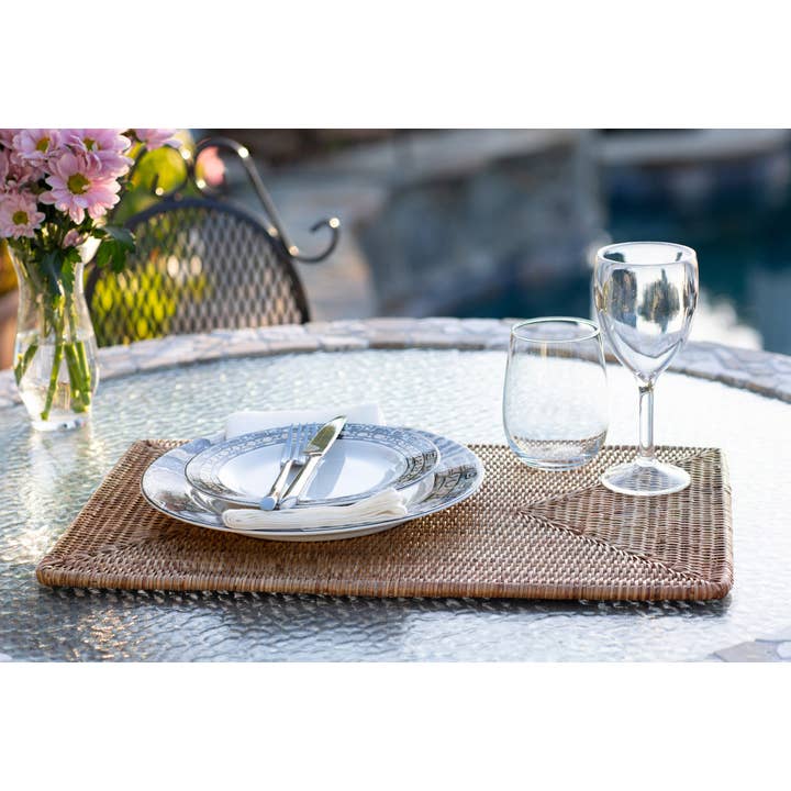 Artifacts Trading Company - Wholesale Placemat - Artifacts Rattanâ„¢ Rectangular Placemat