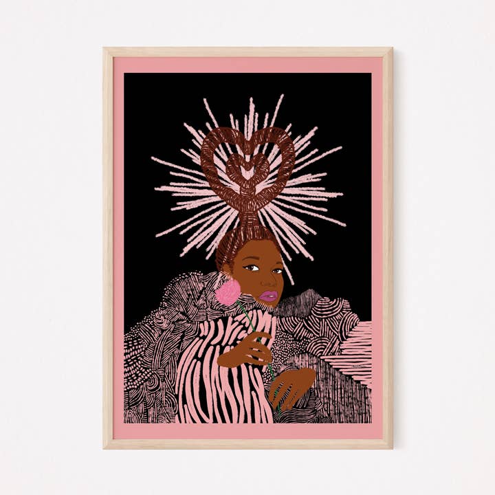 Star Art Print for wholesale by DorcasCreates