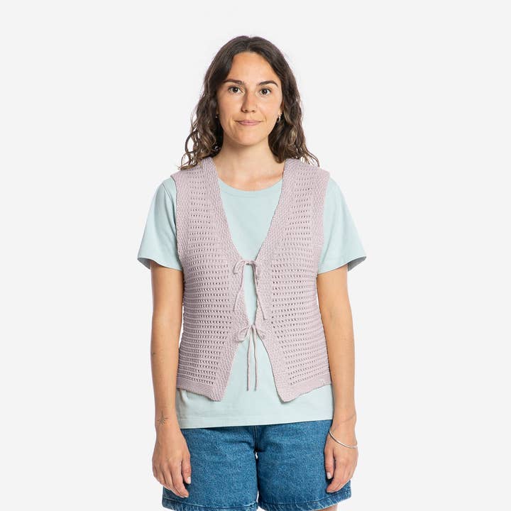 Gilet lavande pour la vente par Matona