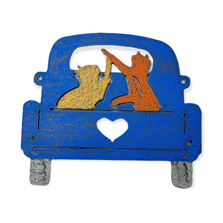 Pickup truck cat magnet pet store dog lover pet decorations for wholesale by Whimsies