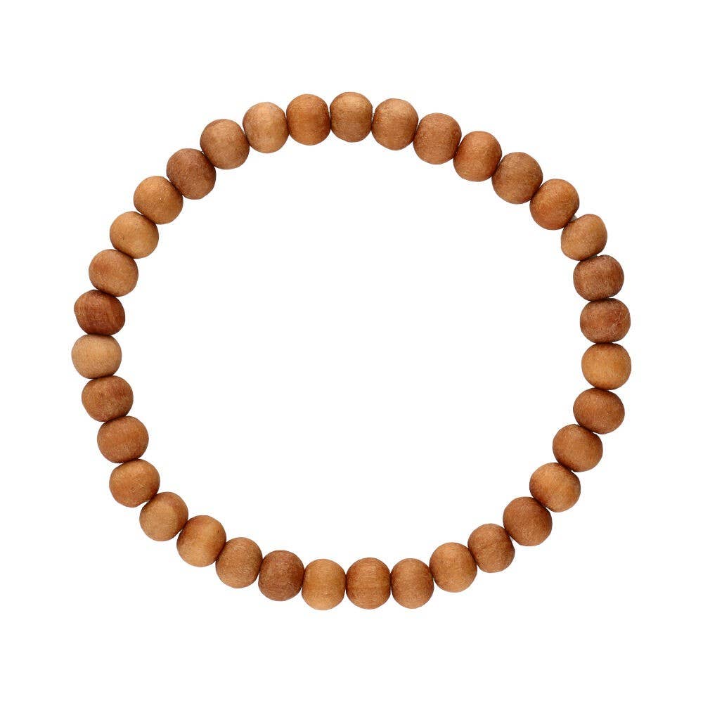 Vives de la Cortada S.L - Wholesale Beaded Bracelet - 6mm sandalwood bracelet1
