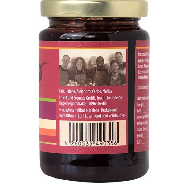 Frucht und Freunde - Wholesale Jam/Jelly - Cassis prosecco fruit spread2