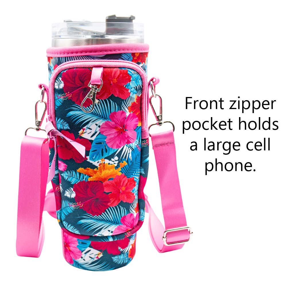 Laberri - Wholesale Crossbody Bag - Women's - 40 oz Tumbler "Handle" Bag - Hawaiian2
