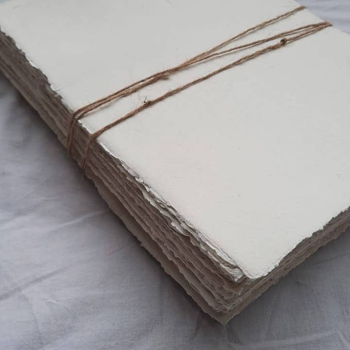 PARWANApaper - Wholesale Wedding Card - Place Cards Deckled Edge Handmade Paper