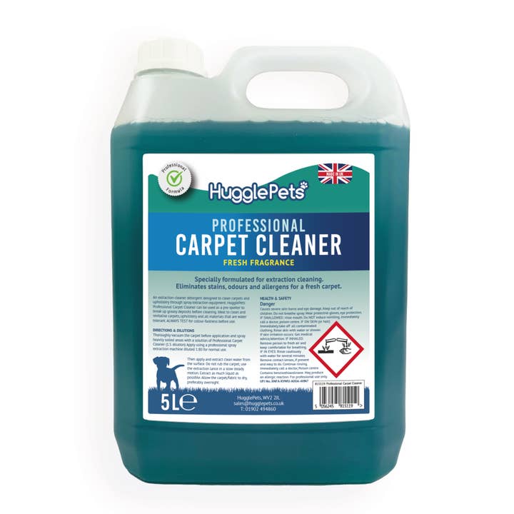 HugglePets - Wholesale Pet cleaning supplies - Hugglepets Professional Carpet Cleaner for Machine - UK ONLY