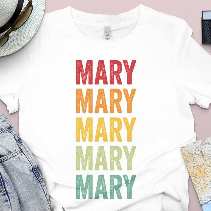 Mary Unisex Sweatshirt: LGBTQ Rainbow Pride & Coming for engroshandel hos PositiveParty