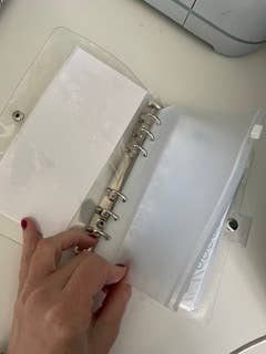 Les Créas de Malou - Wholesale Planner - Budget Challenges A6 Envelopes Binder - Green Leaves3