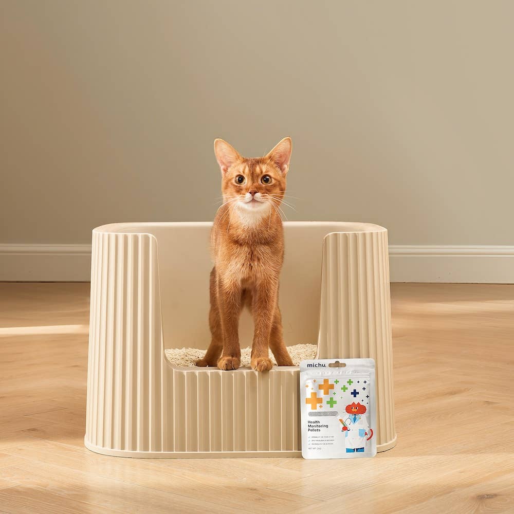 MichuPet - Wholesale Cat Litter - Michu Cat Health Monitoring Pellets - Colour Changing Indica2
