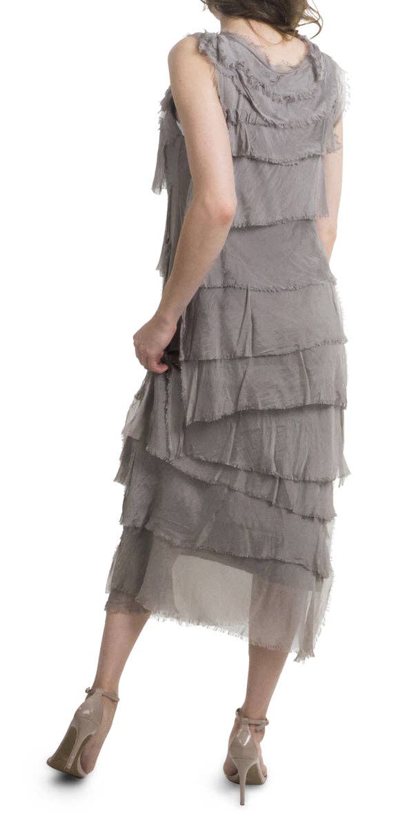 Gigi Moda - Wholesale Dress - Women's - Full Length Ruffle Dress51