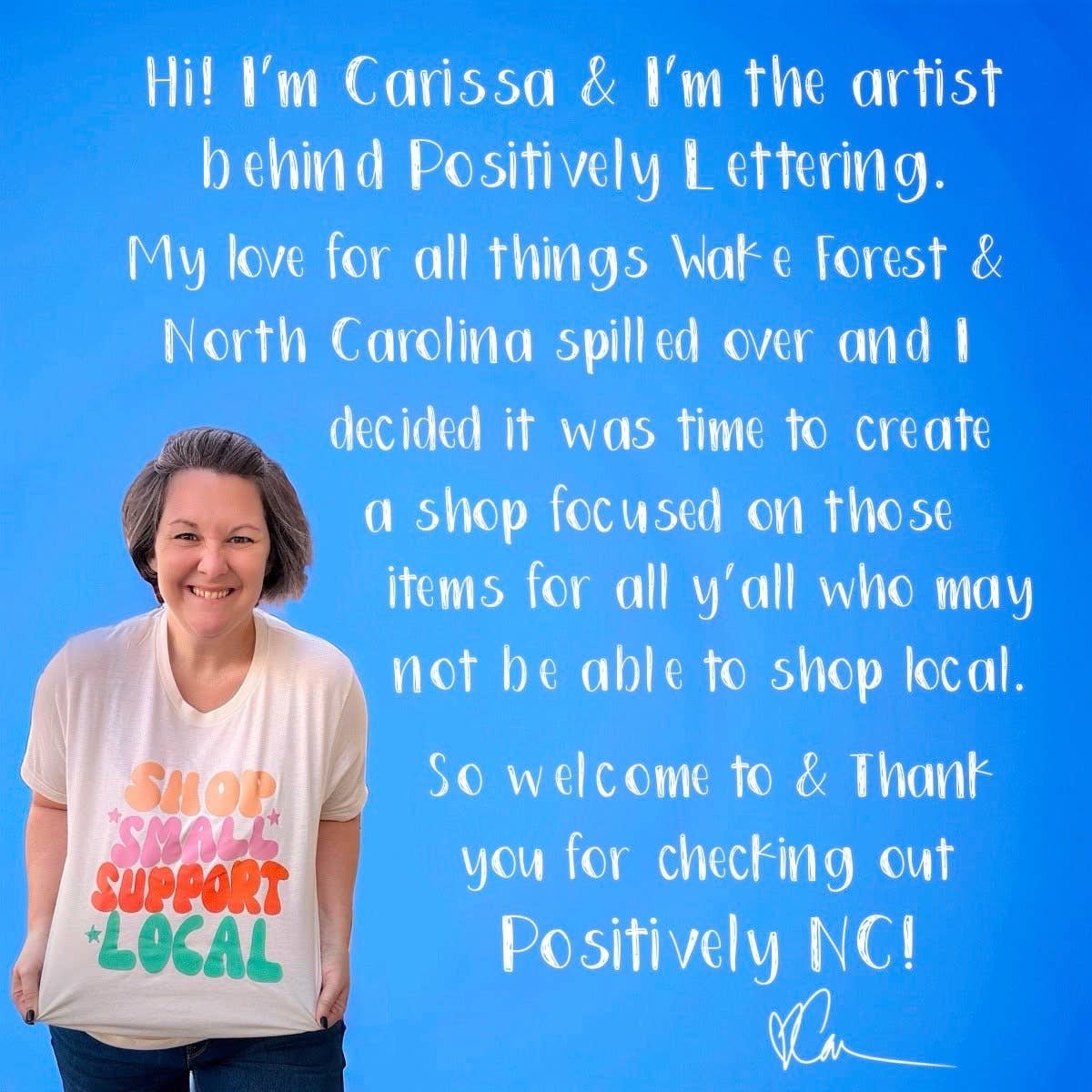 Positively North Carolina - Wholesale Sticker - Floral North Carolina State Sticker with Flowers8