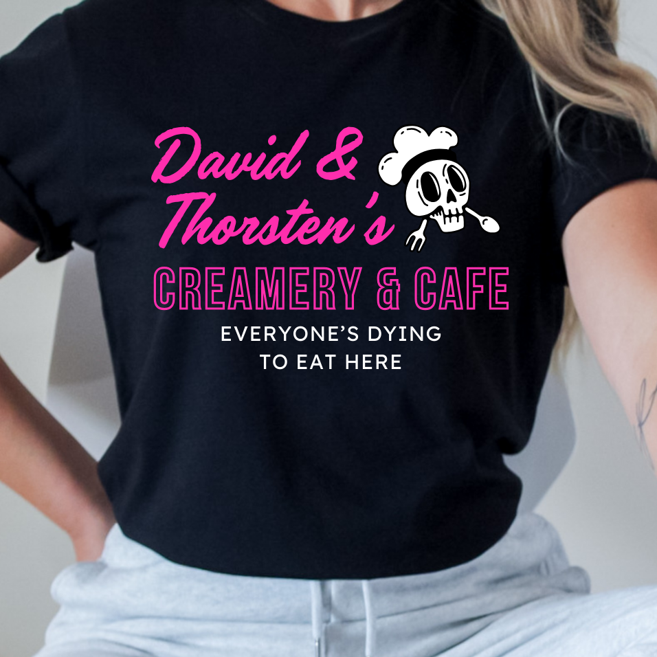 Little Smut Closet - Wholesale T-Shirt (Graphic) - Women's - Officially Licensed Brynne Weaver Creamery Butcher & Blackbird Shirt2