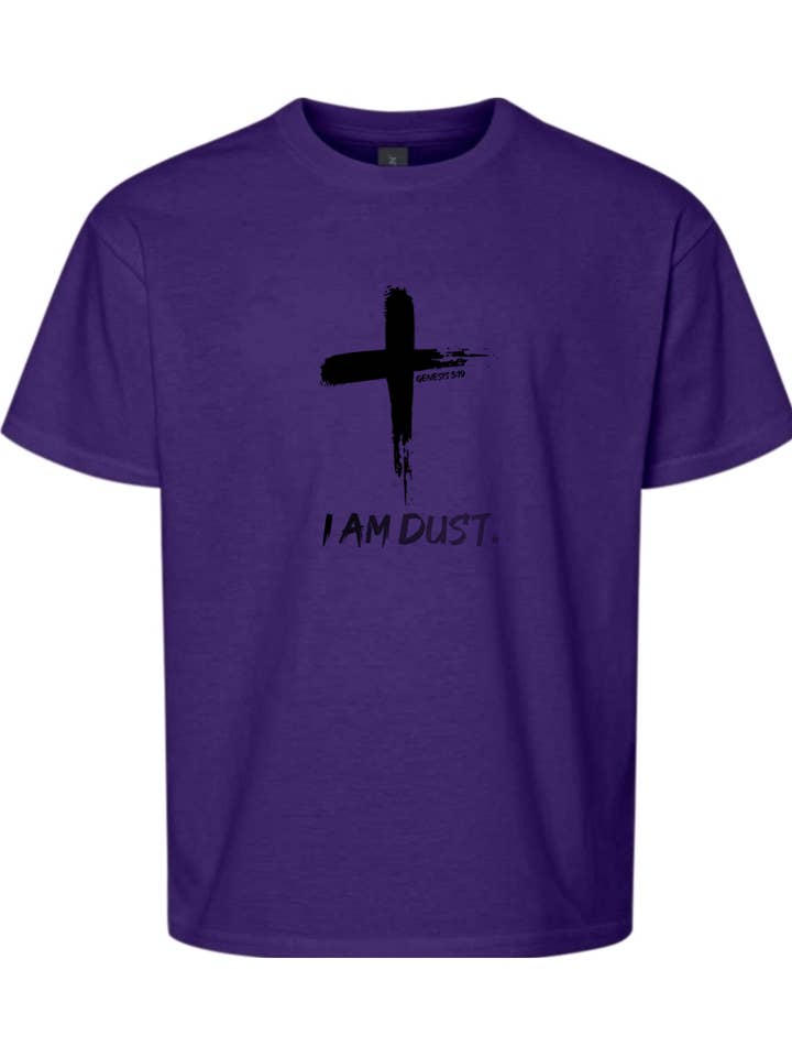 Sock Religious - Wholesale Screen Printed T-Shirt - Kids - I Am Dust - Youth T-Shirt6