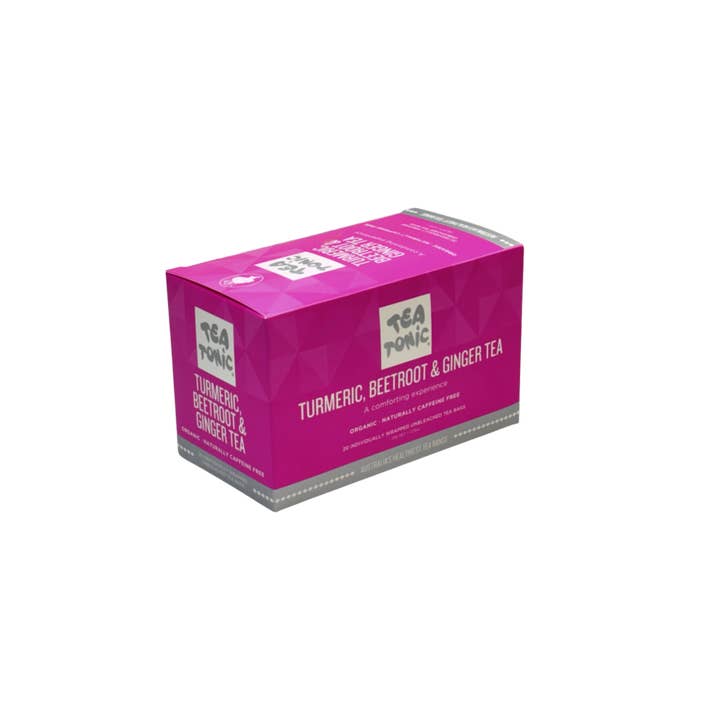 Turmeric, Beetroot & Ginger Tea 20Tea Bags - Box for wholesale by Tea Tonic