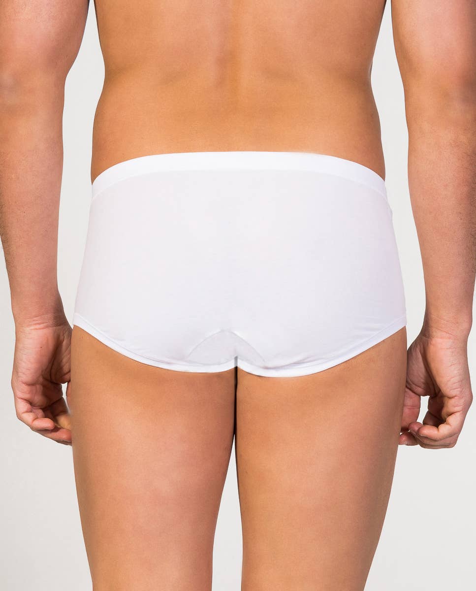 ZD Zero Defects - Wholesale Underwear - Men's - Senior fly front men's brief Egyptian cotton1