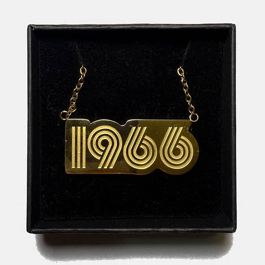 1966 Pendant Gold for wholesale by Disko Kids