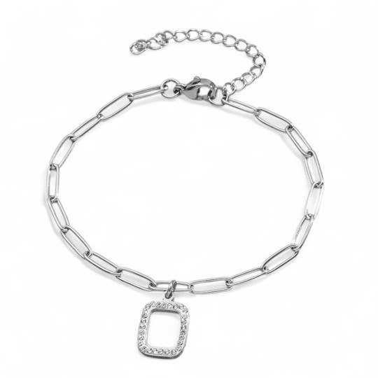 Bracelets - 11146142 - 5 Silver for wholesale by Saze diffusion