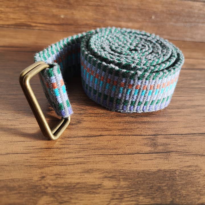 Cool Trade Winds - Wholesale Belt – Women's - Upcycled Multi Color Cotton Belts (Pack 6 Assorted Colors)4