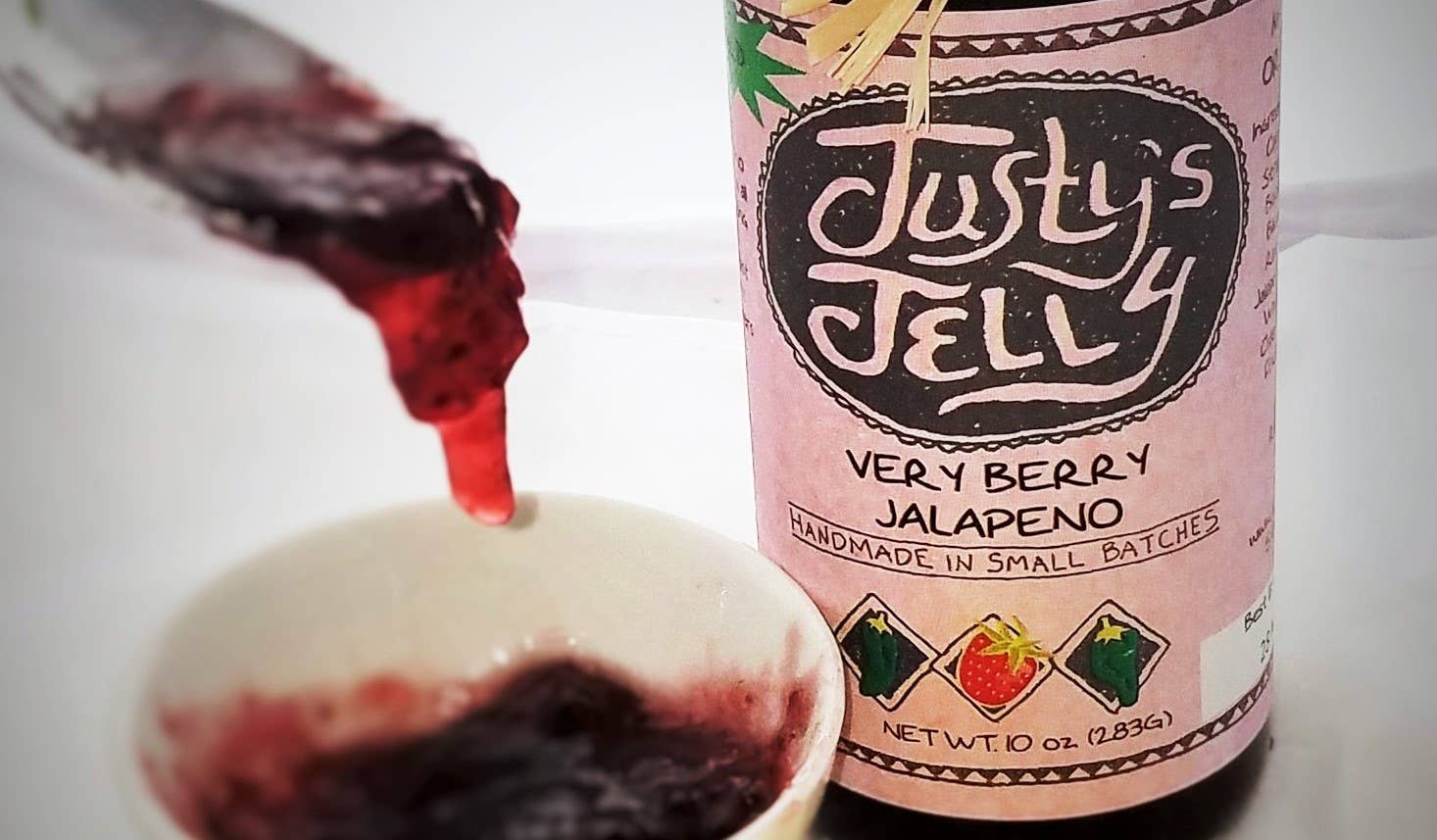 Justy's Specialty Foods - Wholesale Jam/Jelly - Very Berry Jalapeno Jam/Jelly1