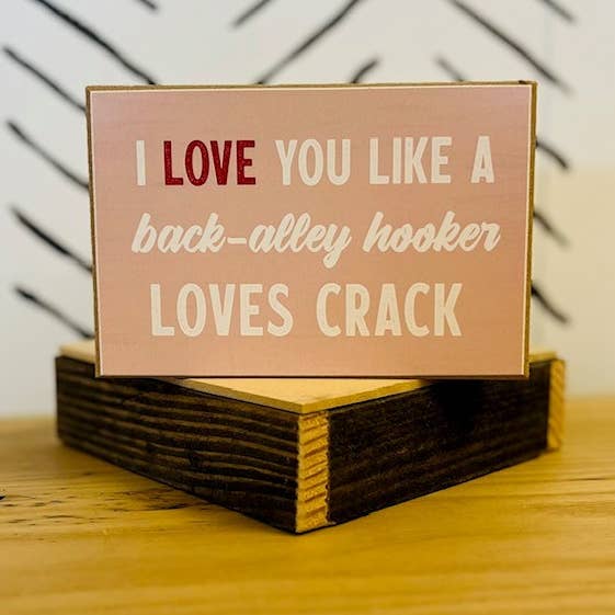 Bloc d'accroche LUX1050 Back-Alley pour la vente par JanMichaels Art & Home